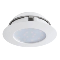 Eglo 78746 - LED Dimmable recessed light PINEDA LED/12W/230V white