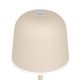 Eglo - LED Dimmable outdoor rechargeable lamp LED/2,2W/5V 1800mAh beige IP54