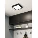 Eglo - LED Bathroom ceiling light LED/17W/230V IP44 black