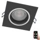 Eglo - LED RGBW Dimmable recessed light LED/4,7W/230V black