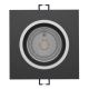Eglo - LED RGBW Dimmable recessed light LED/4,7W/230V black