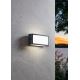 Eglo - LED Outdoor wall light LED/10,5W/230V anthracite IP54
