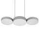 Eglo - LED RGBW Dimmable chandelier on a string 3xLED/7,5W/230V 2700-6500K grey