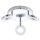 Eglo 94762 - LED bathroom light GONARO 3xLED/3,8W/230V IP44