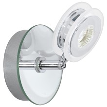 Eglo 95277 - LED bathroom spotlight AGUEDA 1xLED/3.3W/230V