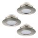 Eglo - SET 3x LED suspended ceiling light PINEDA 1xLED/6W/230V