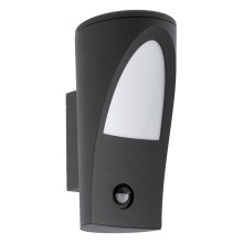 Eglo 96009 - Outdoor wall light with a sensor PROPENDA 1xE27/60W/230V