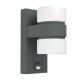 Eglo - LED outdoor wall light with a sensor 2xLED/6W