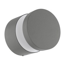 Eglo 97301 - Outdoor LED wall light MELZO LED/11W/230V grey