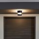Eglo - Outdoor LED wall light LED/11W/230V black