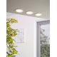 Eglo - LED Dimmable recessed light LED/5W/230V + remote control
