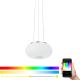 Eglo - LED RGB Dimmable chandelier on a string OPTICA-C LED/21W/230V