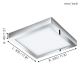 Eglo - LED RGBW Dimmable ceiling light FUEVA-C LED/21W/230V Bluetooth IP44