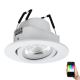 Eglo - LED RGBW Dimmable recessed light LED/5W/230V ZigBee