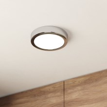 Eglo - LED Bathroom ceiling light LED/11W/230V IP44 chrome