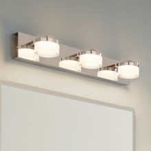Eglo - LED bathroom wall light 3xLED/4.5W/230V IP44