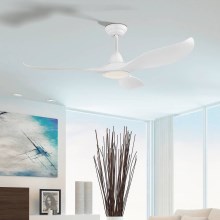 Eglo - LED Ceiling fan LED/15W/230V + remote control