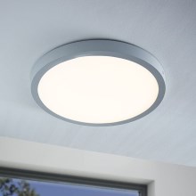 Eglo - LED ceiling light 1xLED/25W/230V silver round 2500 lm