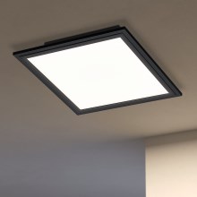 Eglo - LED Ceiling light LED/14W/230V 30x30 cm black