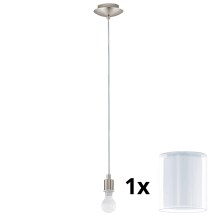 Eglo - LED Chandelier on a string MY CHOICE 1xE14/4W/230V  chrome/white