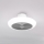 Eglo - LED Dimmable ceiling fan LED/25,5W/230V white/grey + remote control