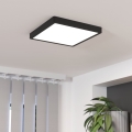 Eglo - LED Dimmable ceiling light LED/20,5W/230V black