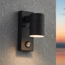 Eglo - LED Outdoor wall light with a sensor 1xGU10/3W/230V IP44