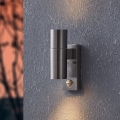 Eglo - LED Outdoor wall light with a sensor 2xGU10/3W/230V IP44