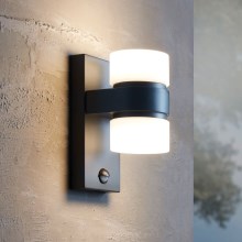 Eglo - LED outdoor wall light with a sensor 2xLED/6W
