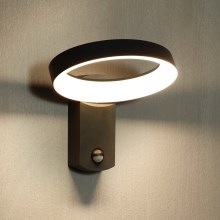 Eglo - LED Outdoor wall light with a sensor LED/11W/230V IP44
