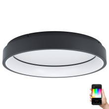 Eglo - LED RGB Dimming ceiling light MARGHERA-C LED/27W/230V