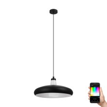 Eglo - LED RGB Dimming chandelier on a string TABANERA-C 1xE27/9W/230V