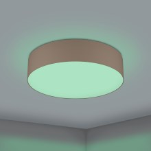 Eglo - LED RGBW Dimmable ceiling light LED/35W/230V 2700-6500K brown