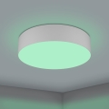 Eglo - LED RGBW Dimmable ceiling light LED/35W/230V 2700-6500K grey