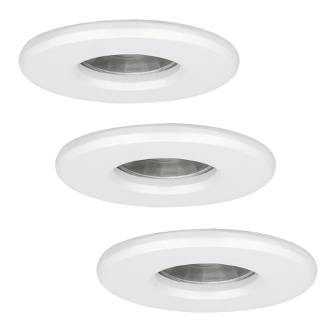Eglo - SET 3x LED bathroom light IGOA 1xGU10/3,3W/230V IP44