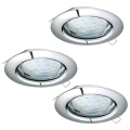 Eglo - SET 3x LED suspended ceiling light PENETO 3xGU10-LED/3W/230V