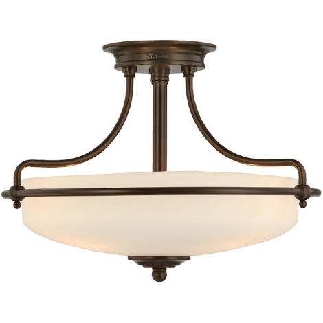 Elstead QZ-GRIFFIN-SFS-PN - Surface-mounted chandelier GRIFFIN 3xE27/100W/230V bronze