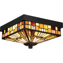 Elstead QZ-INGLENOOK-F - Outdoor ceiling light INGLENOOK 2xE27/60W/230V IP44