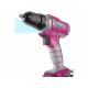 Extol - Cordless drilling screwdriver 1300 mAh 12V pink