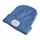 Extol - Hat with a headlamp and USB charging 300 mAh blue size UNI
