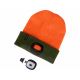 Extol- Hat with a headlamp and USB charging 300 mAh neon orange/green size UNI