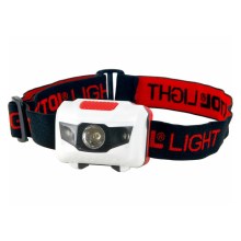 Extol - LED Headlamp with red light LED/1W/3xAAA black/red