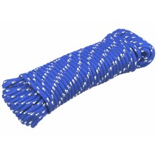 Extol Premium - Polypropylene braided cord 4mm x 20m blue