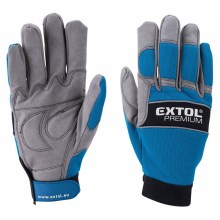 Extol Premium - Work gloves size 10" blue/grey
