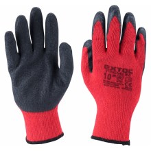 Extol Premium - Work gloves size 10" red/grey