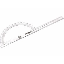 Extol - Stainless steel arc protractor 0-180°