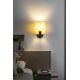 FARO 20053 - LED Wall lamp NILA 1xE27/15W/230V + LED/3W creamy/black