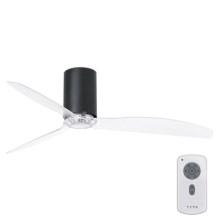 FARO 32041WP - Ceiling fan MINI TUBE FAN black Wi-Fi d. 128 cm + remote control