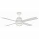 FARO 33397 - LED Ceiling fan DISC FAN 2xLED/35W/230V white + remote control
