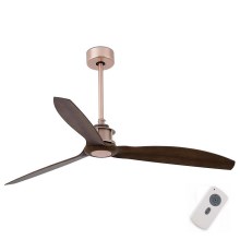 FARO 33399 - Ceiling fan JUST FAN brown/copper